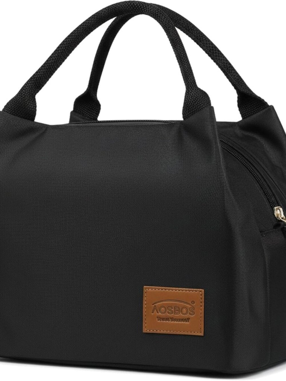 Black Lunch Bag Women Insulated Lunch Bags for Adult Lunch Box for Women Lunchbo